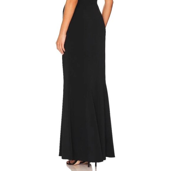 LOVERS + Friends Women's The Kim Gown in Black - Picture 5 of 6